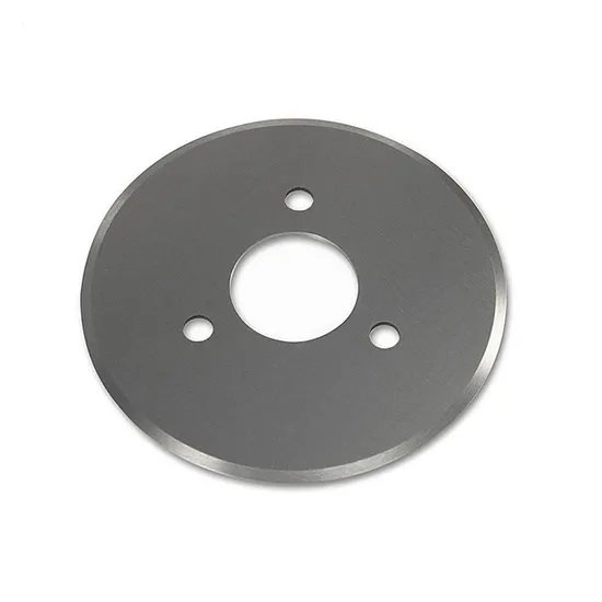Circular Slitting Blades for Cigarette Cutting Hauni Molins Machine Round Rotary Blade Tobacco Tungsten Cemented Carbide Knife