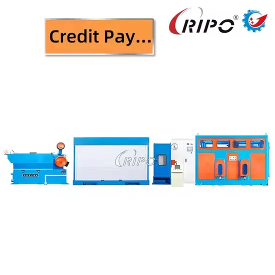 Copper Wire Drawing and Making Machine Electric Wire Drawing Production Line Cable Manufacturing Machine