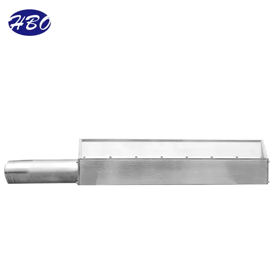 Industrial Heating Drying Nozzle 304 Stainless Steel Dryer Hot Air Blowing Knife for Water Removal