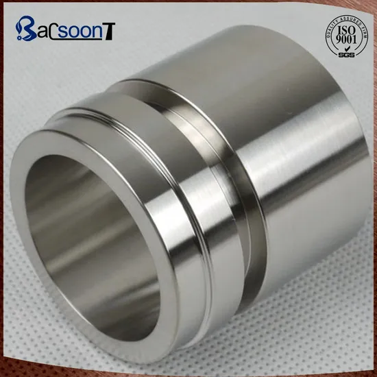 Customized Steel/Stainless Steel/Carbon Steel Precision Machining/Lathe Auto Part/Spare Part/Machinery Part/Pipe Fitting/Sleeve/Bushing with Groove in China