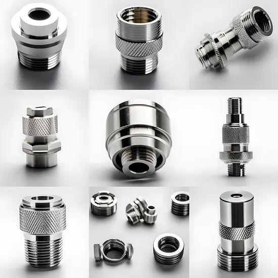 OEM CNC Machining Customization Services Stainless Steel Aluminum Threaded Parts CNC Machining Service