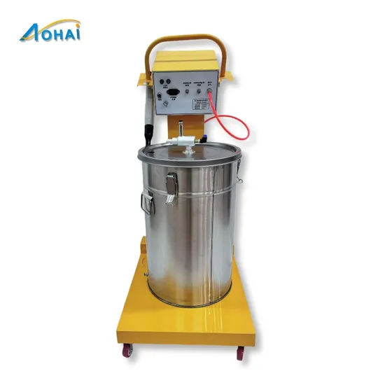 Manual Electrostatic Powder Coating Machine with Oven and Booth for Metal Parts with Spray Gun