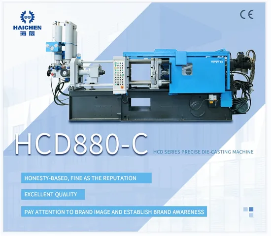 Haichen 880 Tons Large Aluminum and Magnesium Cold Chamber Die Casting Machine