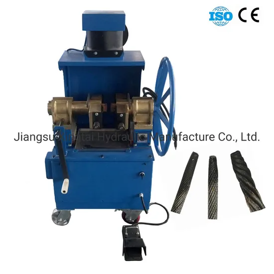 Wire Rope Fuse and Taper Machine