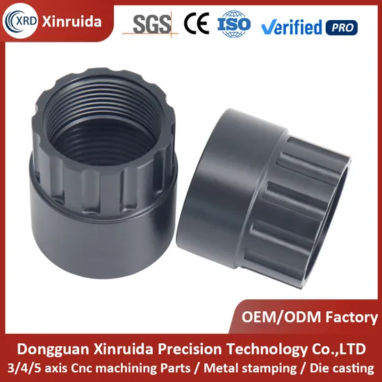 Precision Black Anodized Aluminum CNC Machining Parts Bush Stainless Steel Parts CNC 5-Axis Center Metal Parts