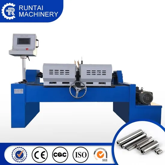 Rt-80sm Metal Short Tubes Double Ends Pipe Deburring and Chamfering Machine with Automatic Magazine Loader Function