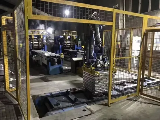 Robotic Automatic Ingot Stacking Machine with PLC Setting