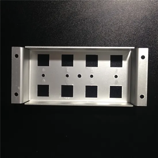 CNC Machined Aluminum Stamping Brackets for Electronics Enclosures