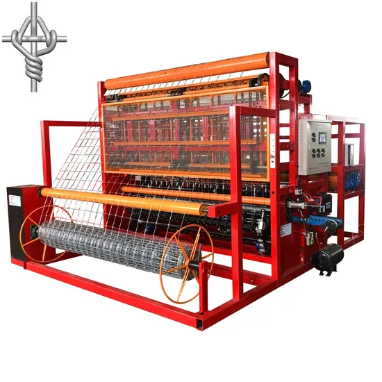 Factory Hot Sales Grassland Fixed Knot Field Fence Mesh Machine for Farms