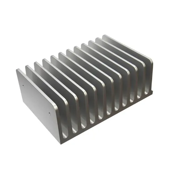 Customize Aluminum Heat Sink Extrusion with Deep CNC Process Machining