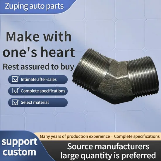 Truck Asia Pacific Pipe Iron Bend Joint M16D M14h