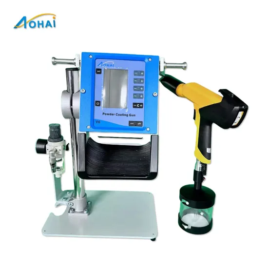 Portable Manual Electrostatic Powder Sprayer with 1L Powder Container for Laboratory Testing