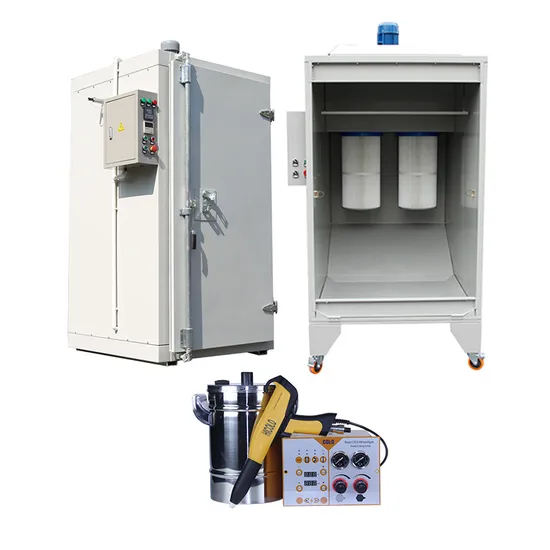 Powder Coating Package for Small Metals Finishing (Powder booth/Curing Oven/Gun)