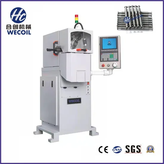 Dongguan China WECOIL HCT-808 8 axis high speed optional length gauge Tiktak pens spring cnc spring machine