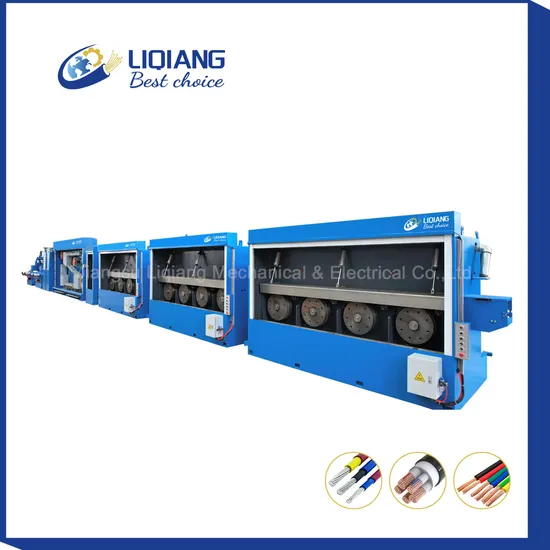 Liqiang 1.2-4.5mm China Top Copper Rod Rreakdown Machine with Annealer