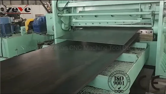 Famous Mazak and Doosan Equipment Proceed High Precision Steel Coil Cut to Length Line