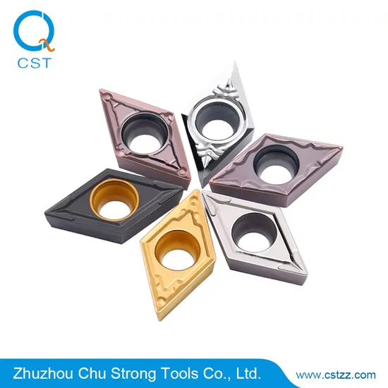 Tungsten Carbide Insert DCMT11T304-FG for processing steel turning tools DCMT series