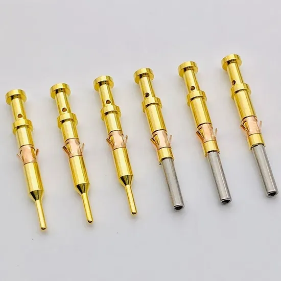 Wiring Male and Female, Solid Copper Pins, 2.7 Socket Pins, Surface Gold-Plated Center Pin