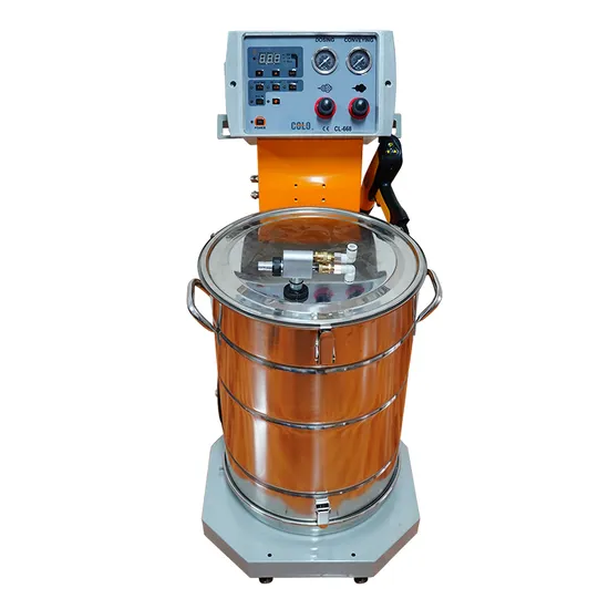 Smaller Electrostatic Powder Coating Machine for Wheels Coating (Colo-668T-H)
