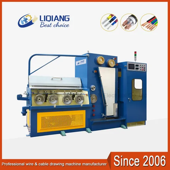 Liqiang Outlet 0.15-0.6mm Bare Copper Fine Wire Drawing Machines