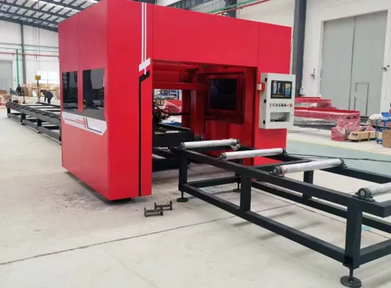 H Beam Profile Cutter Pipe Cutting Stainless Steel Tube CNC Metal Plasma Pipe Tube Cutting Machine