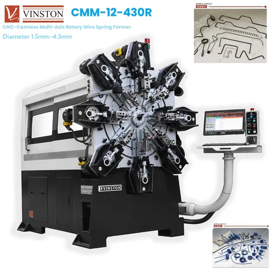 Automatic Wire Bender for Stretching and Torsion Spring Steel Wire Manufacturing Machine