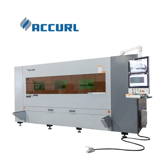 Accurl Raycus 8000W CNC Fiber Laser Cutting Machine for Aluminum Sheet Metal