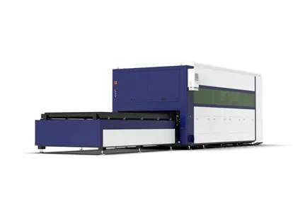 Enclosed Table CNC Fiber Laser Cutting Machine for Sheet Metal