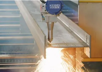 Ground Rail Laser Cutting Machine Making Holes and Marking Hot Sale Worldwide