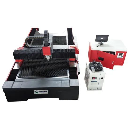 Rongwin High Precision Fiber Laser Cutting Machines CNC Fiber Laser Metal Sheet Stainless Steel Cutting Laser Cutting Machine