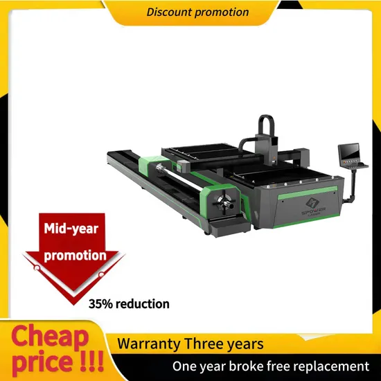 Widely Used 3015 Fiber Laser Cutting Machine 2000W Plate and Tube CNC Fiber Laser Cutting Machine