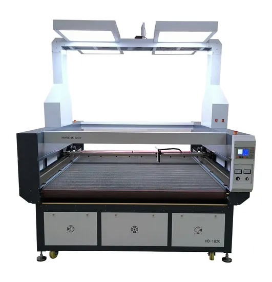 Fabric Label Jersey Sports Wear Camera CCD Position Conveyor Auto Feeding Printing Fabric Laser Cutting Machine