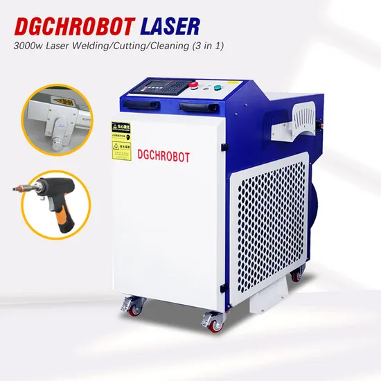 Handheld 1500W 2000W 3000W Laser Rust Removal Cleaning Cutting Welding Machine