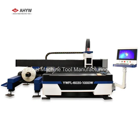 Ahyw CNC Steel Pipe and Plate 6020, 14020 Fiber Laser Cutting Machine