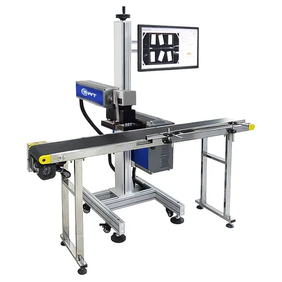 20W 30W 50W Automatic Raycus Max Ipg Online Flying Food Box Fiber Laser Marker Engraver Etcher Engraving Etching Marking Machine