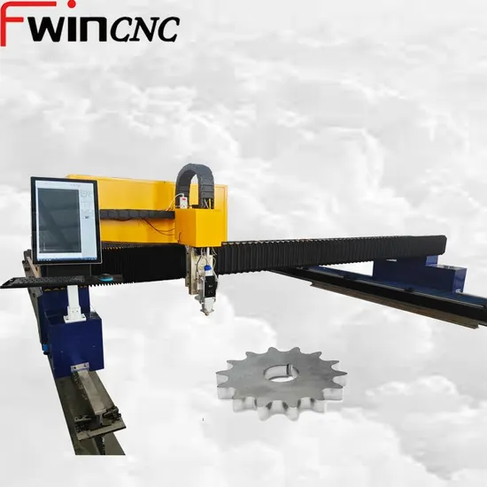 Fwincnc Manufacturing Processing Heavy Gantry Laser Cutting Machinery CNC Automatic Cutting Machine