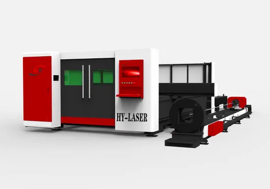 3000W/4000W/6000W Hy-3015/Hy-4020/Hy-6020/Hy-6025 Laser Cutting Machine Plate and Tube Integrated Machine
