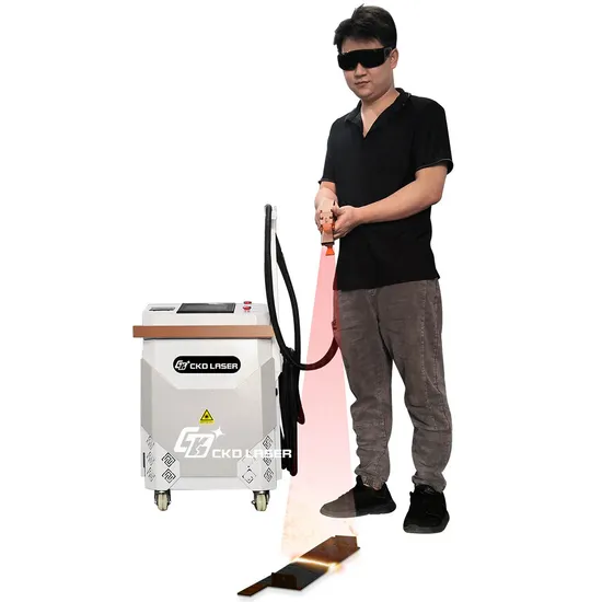 1000W 1500W 2000W Handheld Portable Head Laser Cleaning Machine for Aluminium Stainless Steel Metal Parts Paint Rust Removing