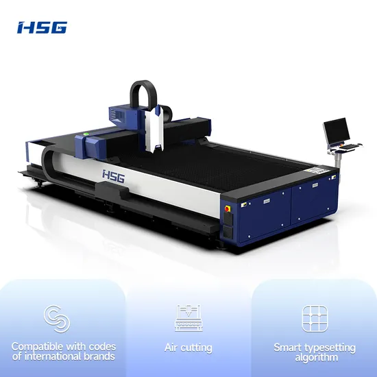 1500X3000 Metal Fiber Laser Cutting Machine Aluminium Industrial Laser Cutting Equipment Factory