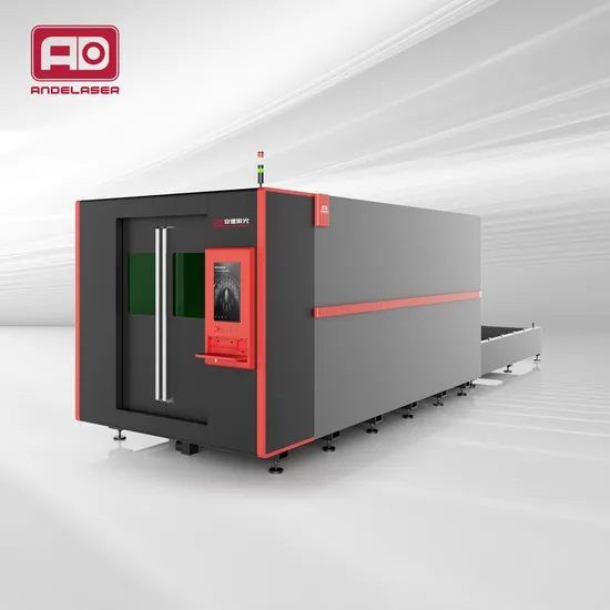CE Certification High Power Enclosed CNC Fiber Laser Cutting Machine for Metal Stainless Steel Carbon Steel Aluminum Copper