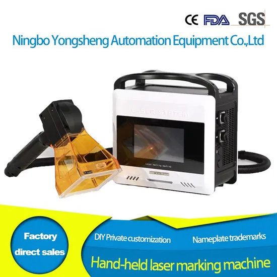 Small Portable Fiber Laser Marking Machine for Nameplate