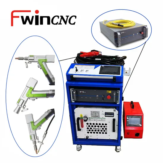 Water Cooled Wire Feeding Laser Welding Machine Stainless Steel Mild Aluminum