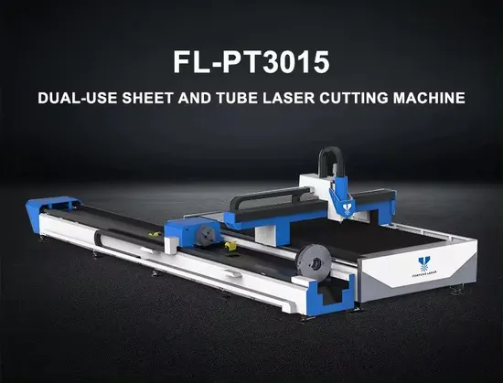 China Manufacture Square and Round Tube Laser Cutting Machine 2 in 1 Multifunctional Metal Cutting Stainless Steel Pipe Machine CNC Fiber Laser Cutting Machine