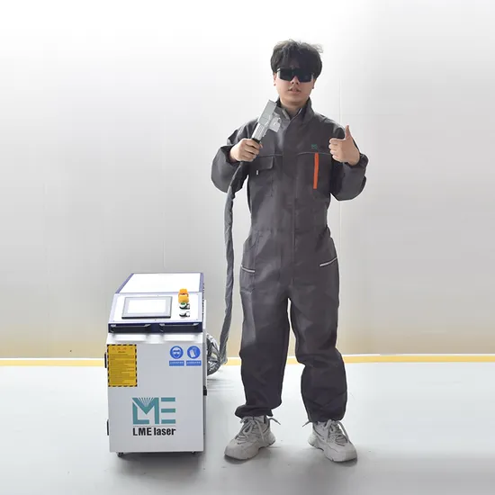 Efficient Continuous Handheld Laser Cleaning Machine Stainless Steel Cleaning