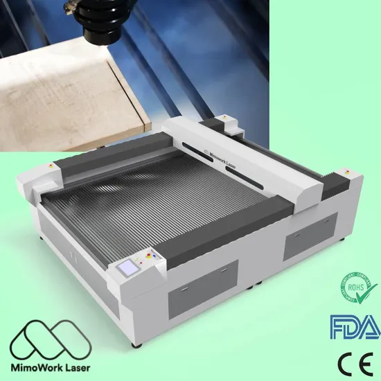 Laser Cut Wood Machine with 150W, 300W, 450W, 600W for Veneer Inlay, Wood Die Board, Wood Puzzle, Signage, Ornaments, Frame, Plaque, Portraits, Artwork, Letters
