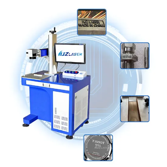 30W 50W 100W 3D 2.5D Portable Mini CNC Metal Plastic Fiber UV CO2 Mopa Fiber Laser Marking Printing Deep Jewelry Engraving Machine
