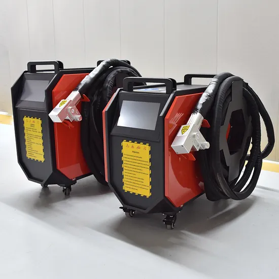 Continuous 1000W/1500W/2000W Handheld Laser Cleaning Machine Air Cooled for Metal