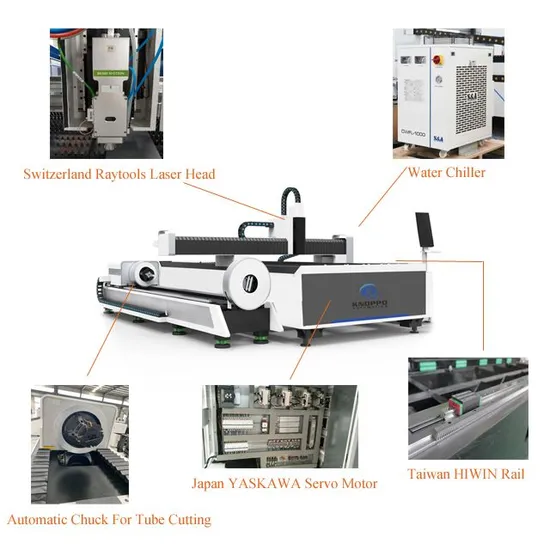 3000W Ipg Laser or Raycus CNC China Popular Efficient High Power Stainless Steel Fiber Laser Cutting Machine