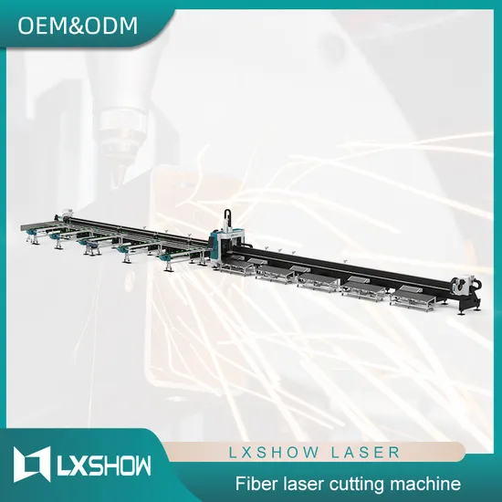2024 Lxshow New Fiber Laser Metal Laser Pipe Cutter Rotary Laser Cutting Machine