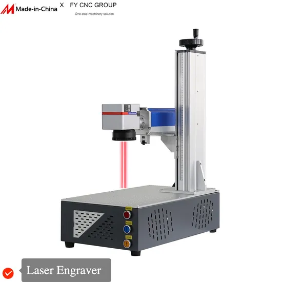 Desktop Deep 3D Crystal CNC Fiber CO2 UV Mppa Laser Engraving for Small Projects with Flexible Working Table